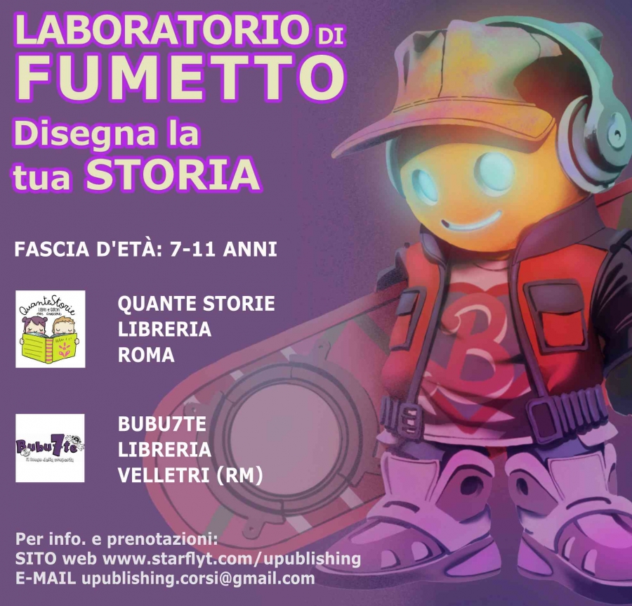 LABORATORIO DI FUMETTO: DISEGNA LA TUA STORIA